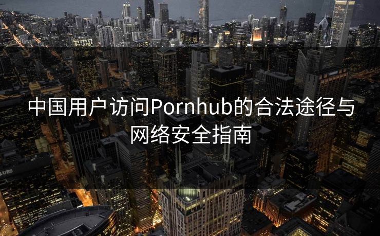 中国用户访问Pornhub的合法途径与网络安全指南